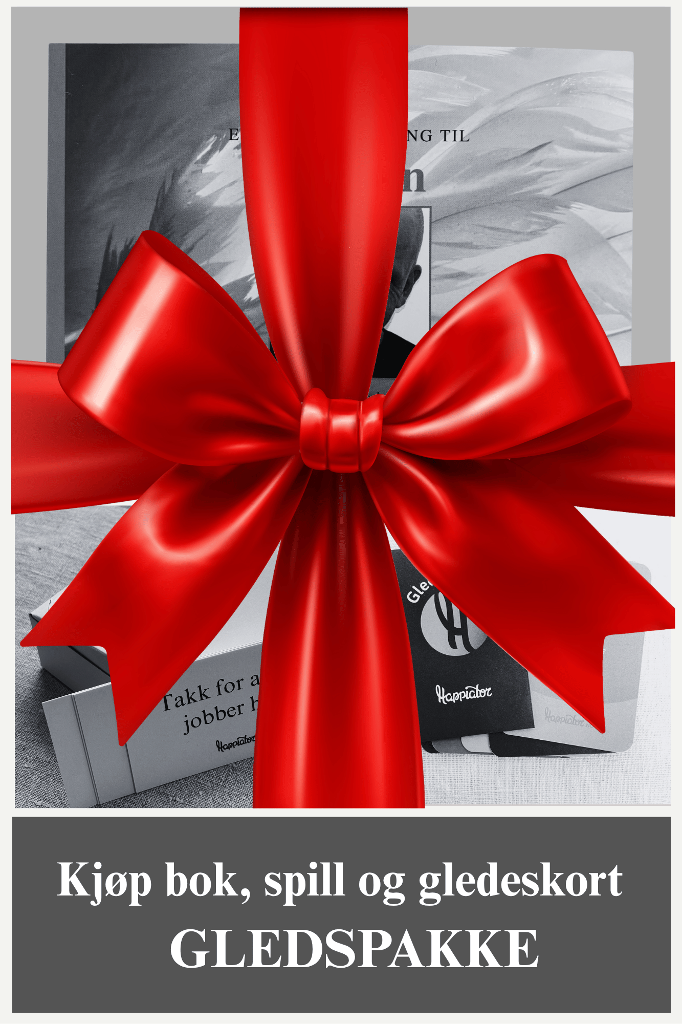 Gledespakke - samling av bok - En bruksabvisning til Glden, gledesspill og gledeskort.