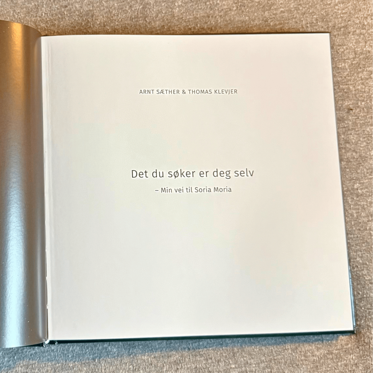 Bok - Min vei til Soria Moria